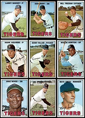 1967. TOPPS Detroit Tigers Team Set Detroit Tigers NM Tigers