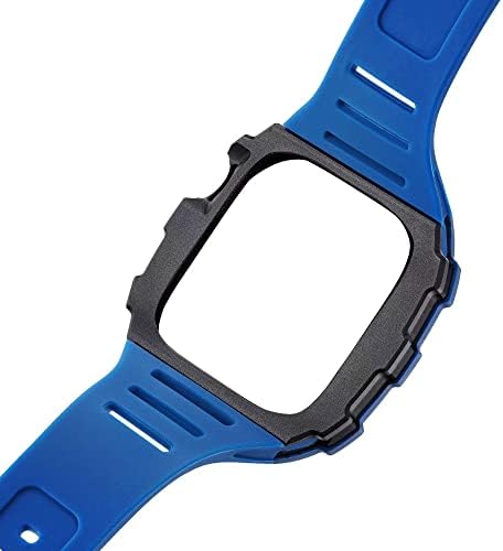 Ekins Modifikacija mod komplet karbonska vlakna za Apple Watch Band Case 8 7 6 5 4 40mm 41mm 44mm 45mm remen za remenje okvira za