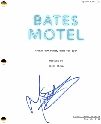 Max Thieit potpisao autogragram bates Motel Full Pilot skripta - brtve Team Stud