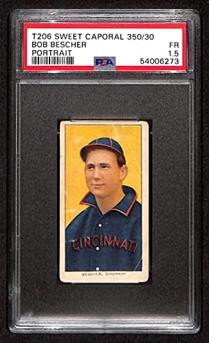 # 28 Bob Bescher Portret - 1909 T206 bejzbol kartice Ocjenjina PSA 1.5 - bejzbol kartice