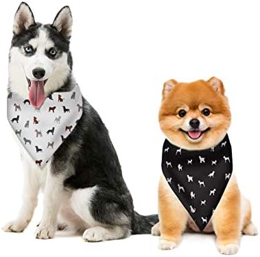 Advocator Camo Dog Bandanas 3pc Pamučni trokut šal za male srednje veličine Psi Puppy Girl Boy Dog Kerchief Cat Pet Chickerchief