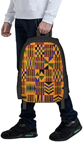 Aseelo afrička plemenska etnička tekstura školski ruksak veliki koledž ruksak Ležerna torba za knjige putni ruksak za djevojčice dječake