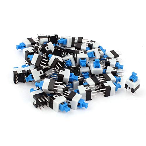 X-dree 50pcs 7mm x 7mm 6 PIN PCB momentalni prekidač za dip gumb (INTERRUTTOORE a pulsante momentalna dip da 50 kom da 7 mm x 7 mm