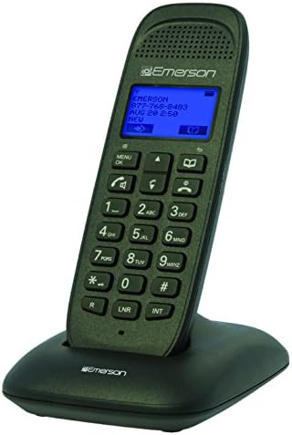 Emerson EM7000 DECT_6.0 1-HERESON 4-linijski fiksni telefon, crni