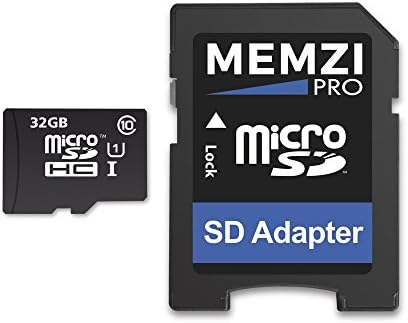 MEMZI PRO 32GB Klasa 10 90MB / s Micro SDHC memorijska kartica sa SD adapterom za mobilne telefone serije ZTE Axon