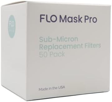 Flo Mask Pro [Pro Filter]-zamjenski filteri od 50 pakovanja za maske za odrasle, proizvedeni u SAD