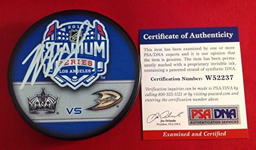 Mike Richards potpisan 2014 stadion serije Hockey Puck PSA / DNK Cert W52237-potpisani NHL Pak