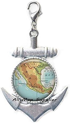 AllMapsupplier modni sidreni patent sidro, Meksiko Karta Jastog kopča, Meksiko Karta Sidrna patentni zatvarač, Meksiko Jastog kopča,