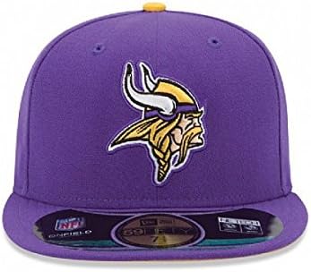 NFL MENS Minnesota Vikings na polju 5950 Purple Game Cap by New Era