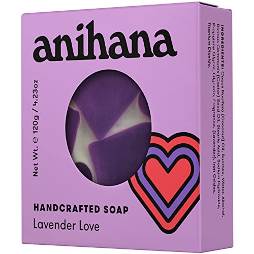 ANIHANA Soap Bar Raspberry / Lollipop - nježno čišćenje za hidrataciju i vlaženje kože, tijela i ruku - 4.2 Oz