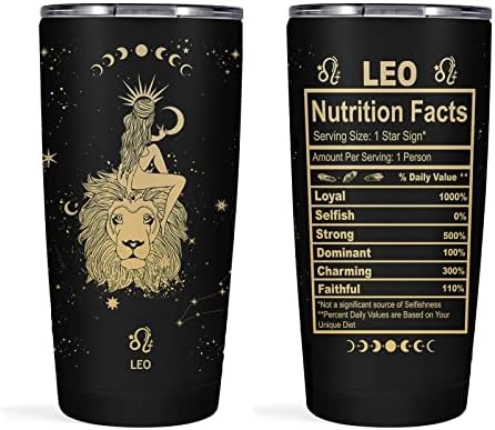 Taurus pokloni za žene, Taurus Tumbler, Taurus poklon Zodiac Cup, 20 Oz Astrologija Tumbler Cup, Witchy Gothic Gifts inox Insolated