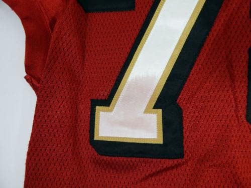 2004 San Francisco 49ers Booker 78 Igra izdana Crveni dres 46 DP30858 - Neintred NFL igra rabljeni dresovi