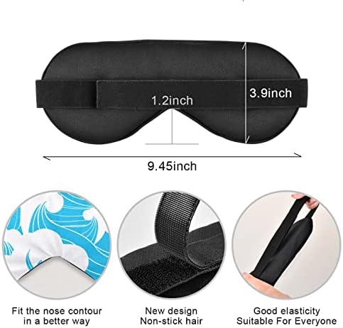 Unisex Sleep Mask maske - Pacific-Ocean Noć Sleep Maska Komforno omotač za spavanje očiju