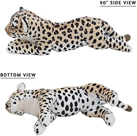 Gisqis Cheetah punjena životinja, 24 Leopard punjeni životinjski gepar punter leopard plišani igračke slatki safari realistične punjene