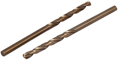 Aexit 3mm prečnik držača alata 60mm dugačak M35 HSS kobaltna okrugla bušilica 2 - FLAUTA Twist burgije 15kom Model:11as381qo269