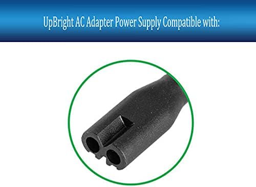 UpBright 2-krak AC Adapter kompatibilan sa Wahl 8591L 8591 l 08591-1024 08148-508 8148-100 8148 8159 81919 5 Star serija Magic Clip