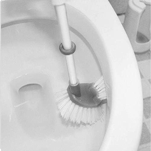 Novoce toaletna četka Premium PP WC školjka i držač, toaletni sistem čišćenja sa pilingom, ispod obručnih usna četkica za usne i skladištenje