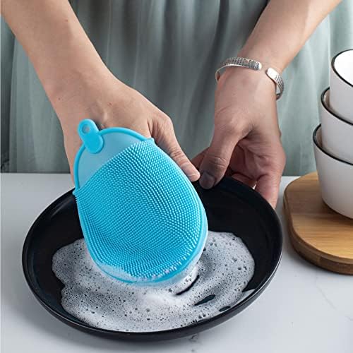 Višenamjenska četkica za čišćenje silikona za kuhinju Nosivi otporni na toplinu otporne na posudu i posude za čišćenje Kućni ljubimci