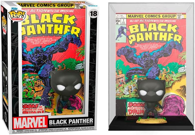 Funko Pop! Komični Poklopac: Marvel-Crni Panter