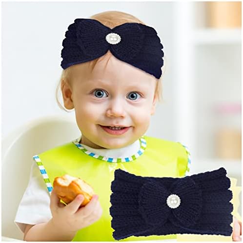 Baby Headbands pleteni luk Turban meke tople slatke trake za kosu modni dodaci za kosu poklon za djecu Toddler Newborn