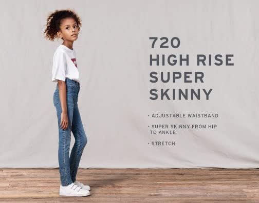 Levijeve djevojke ' 720 visoke Super Skinny fit farmerke