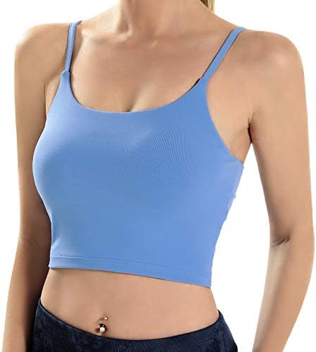 ECOPARTY sportski grudnjaci za žene brzo suhi podstavljeni Wirefree trening Crop slatki rezervoari Camisole Yoga fitnes teretana za