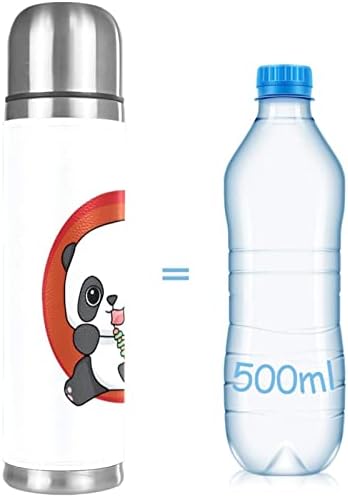 Cartoon Panda od nehrđajućeg čelika kožna vakuum izolirana krigla dječaka Termos boca za vodu za vruće i hladne napitke djeca odrasli