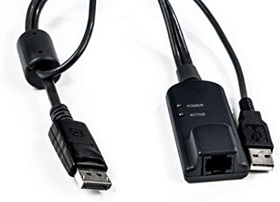 Vertiv Avocent MPU KVM interfejs modul, virtuelna medijska zajednička pristupna kartica, USB, tastatura-miš, RJ-45 Ženska mreža, za Vertiv Avocent Merge Point Unity, DisplayPort Cable