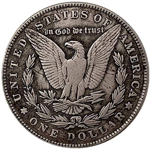 1921. Wanderer American Knight Antique bakar i srebrni stari novčić kopiranje poklon za njega