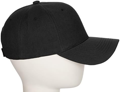 Klasični bejzbol šešir po mjeri A do z inicijalno pismo, crna kapa bijela crna