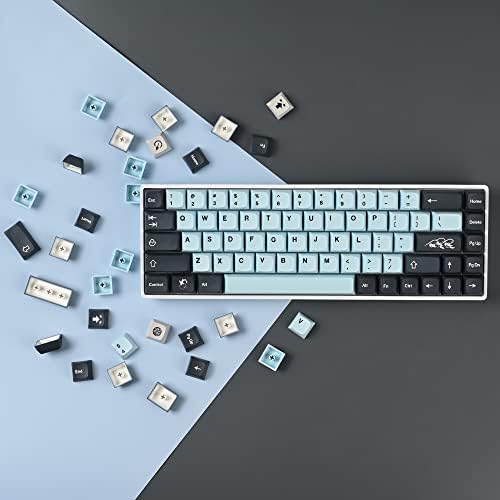 Fogruaden PBT Keycaps 60 posto, 84 ključa za sublimaciju boje Mizu Keycap Set, XDA profilne kapice, prilagođene kapice za ključeve