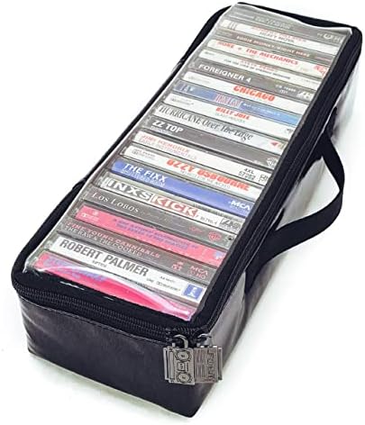 FYDELITY 20 komada prazne kasete kaseta za skladištenje kaseta držač nosača skladište za kasete Storege torba za kasete : metalik