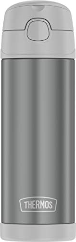 Thermos Funteiner 16 unce boce od nehrđajućeg čelika izolirana sa širokim izljevom poklopca, hladno siva