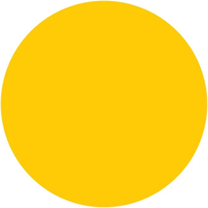 Laeacco čvrsta žuta okrugla pozadina 6, 5x6, 5ft poliester čisto žuta okrugla pozadina za novorođenčad tuš za rođendansku zabavu Decor