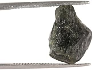 Gemhub Prirodni sirovo zeleni turmalinski grubi zacjeljivanje kristala 3,20 ct. Gemstone za višestruke upotrebe