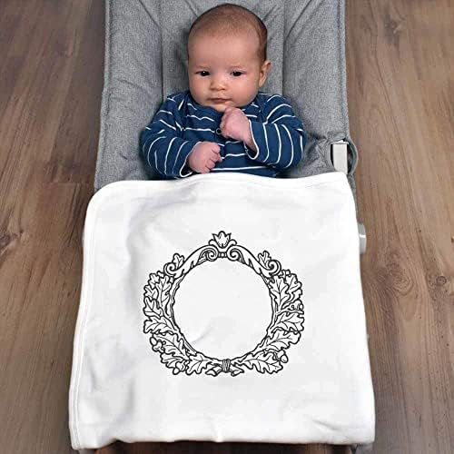 Azeeda 'Art Nouveau Frame' Pamuk Baby pokrivač / šal