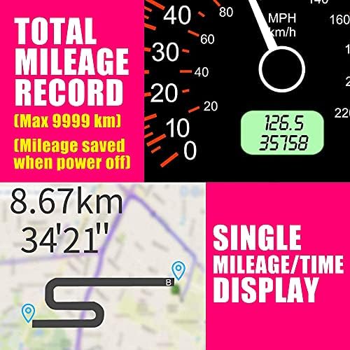 Kingneed kamion GPS brzinometar 6,2 inča Produžite digitalni prikaz Vozilo za vozila Metar tečaj za previsovanje Alarm MPH / kmh