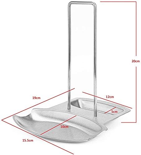 Kuhinjski pribor stalak za poklopac za lonce od nerđajućeg čelika kuhinjska torba za lonac za poklopac stalak za spužvaste kašike