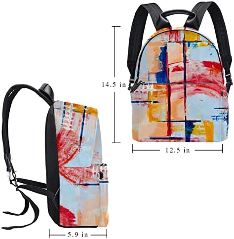VBFOFBV putni ruksak, backpack laptop za žene muškarci, modni ruksak, moderni apstraktni grafiti umjetnost