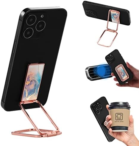 Viekyvicky držač zvona sklopivi postolje za prst Sklopivi stickstand 360 ° rotacijski hvat za stol Kompatibilan sa iPhone Samsung