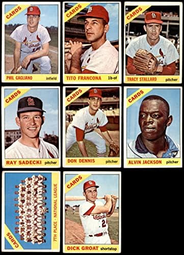 1966. TOPPS St. Louis Cardinals u blizini Team Set set St. Louis Cardinals GD + Cardinals