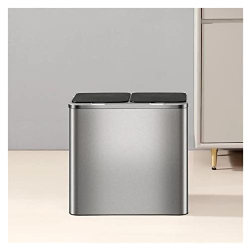 Uxzdx inteligentna kuhinjska kanta za smeće kanta za otpatke dvostruka velika kanta za suho i mokro odvajanje automatska kuhinjska