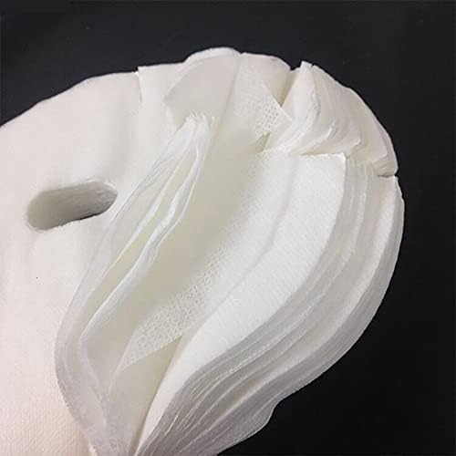 ccHuDE 100 kom Bijela DIY unaprijed izrezana maska za lice papirni list prirodna Banja za njegu kože papir od vlakana kože