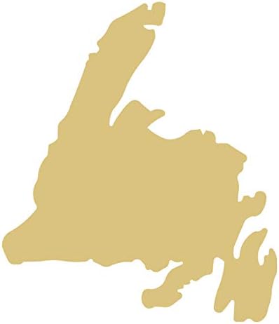Kanada izrez nedovršeno Drvo Kanadski dekor vješalica za vrata MDF u obliku platna stil 1