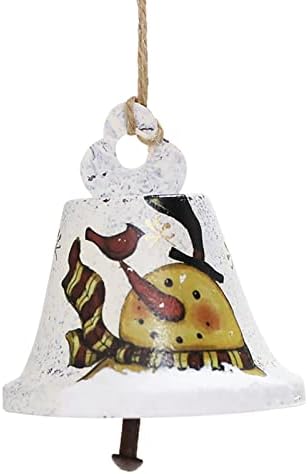 SunteamO božićna gvožđa crtić ručni oslikani star man snjegović zvona božićne drvce privjesak akrilni diskovi za torte za ukrašavanje