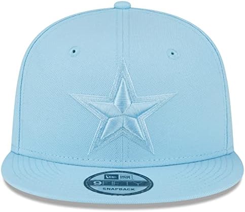 New ERA Youth Light Blue Dallas Cowboys Color Pack Brights 9Fifty snapback šešir