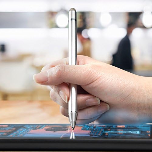 Boxwave Stylus olovkom Kompatibilan je s LG K11 Alpha - AccuPoint Active Stylus, Elektronski stylus sa ultra finim vrhom za LG K11 Alpha - Metalno srebro