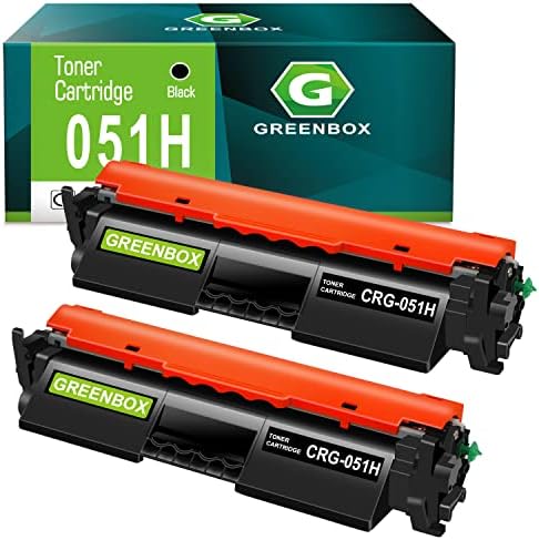 GREENBOX kompatibilan 051h Toner kaseta zamjena za Canon 051h CRG051H CRG-051H 2169C001, 4,100 stranica visokog prinosa za Canon LBP162dw