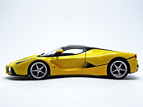 Hot wheels BCT81 Ferrari Laferrari F70 Hybrid Elite Edition Yellow 1/18 Diecast model automobila kompanije Hotwheels