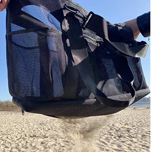 Uhawi velika torba za plažu XXL–eko-mateiral+funkcionalna + sklopiva torba za plažu